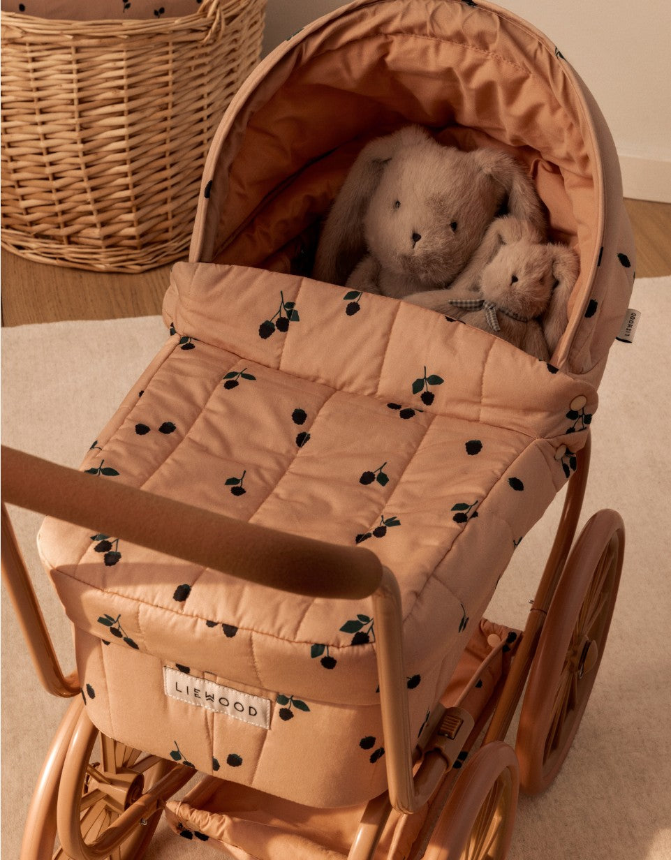 Carrinho de bonecas Adaline | Berry / Pale Tuscany