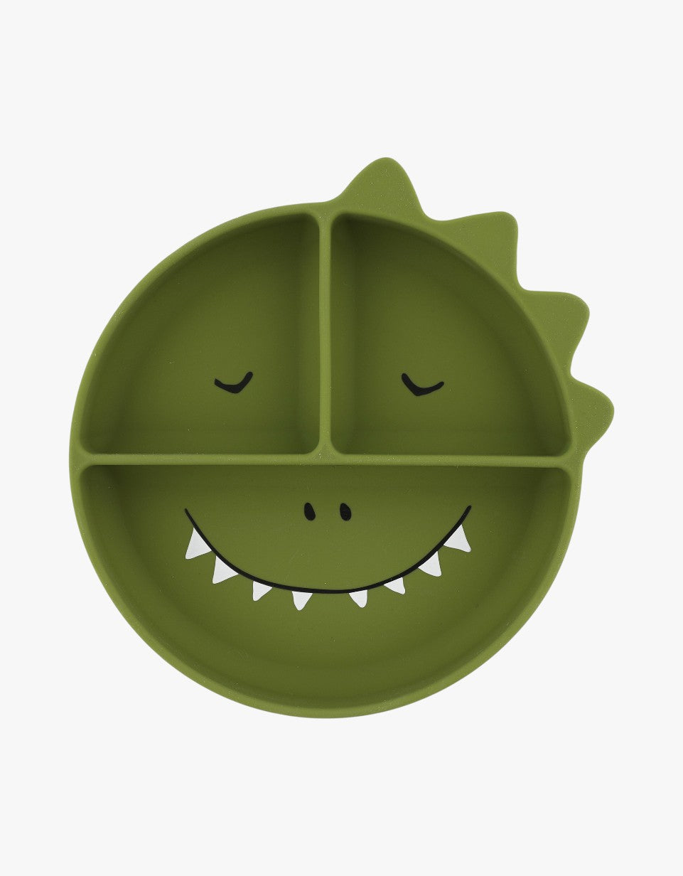 Prato de Silicone c/ Ventosa | Mr. Dino