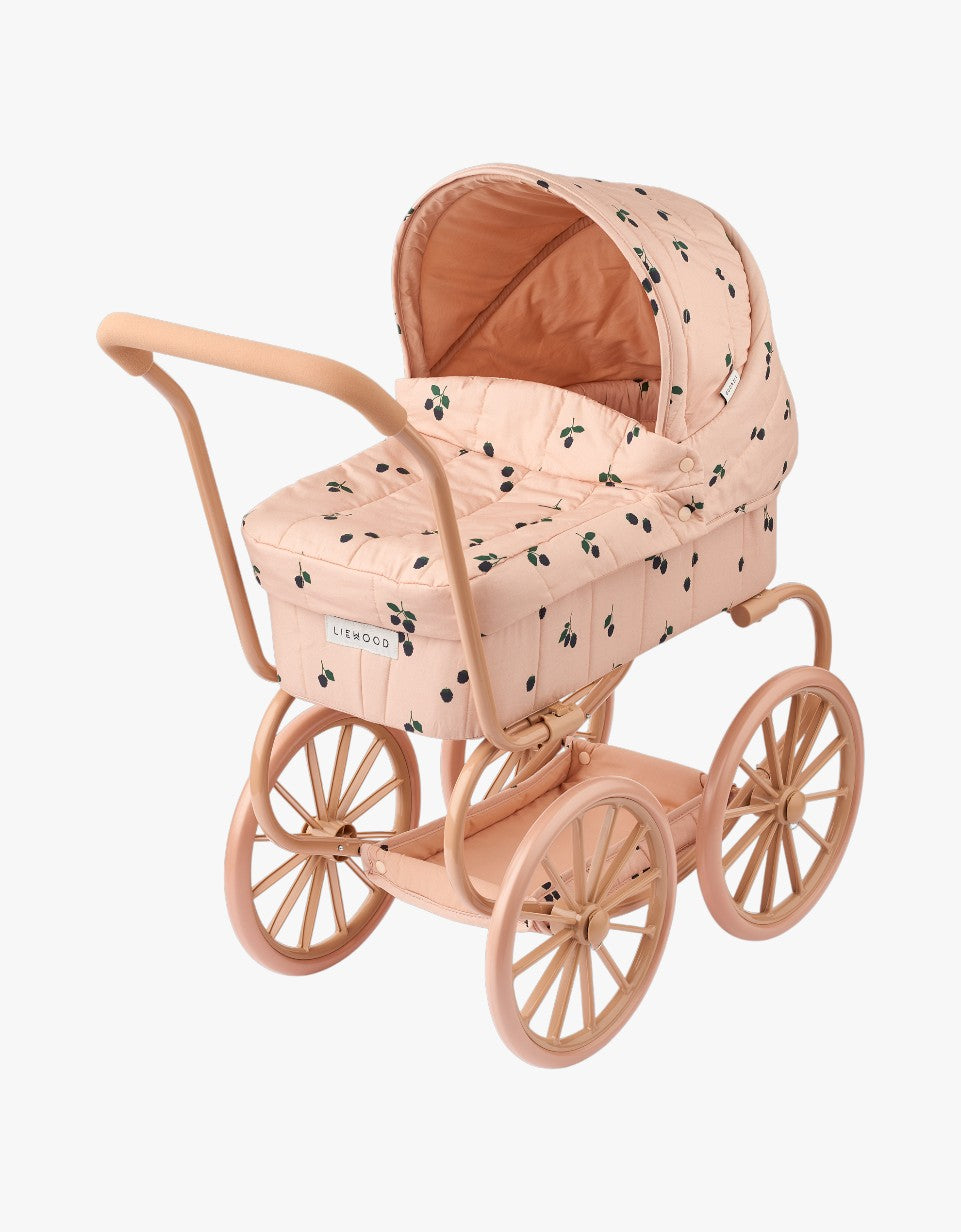 Carrinho de bonecas Adaline | Berry / Pale Tuscany