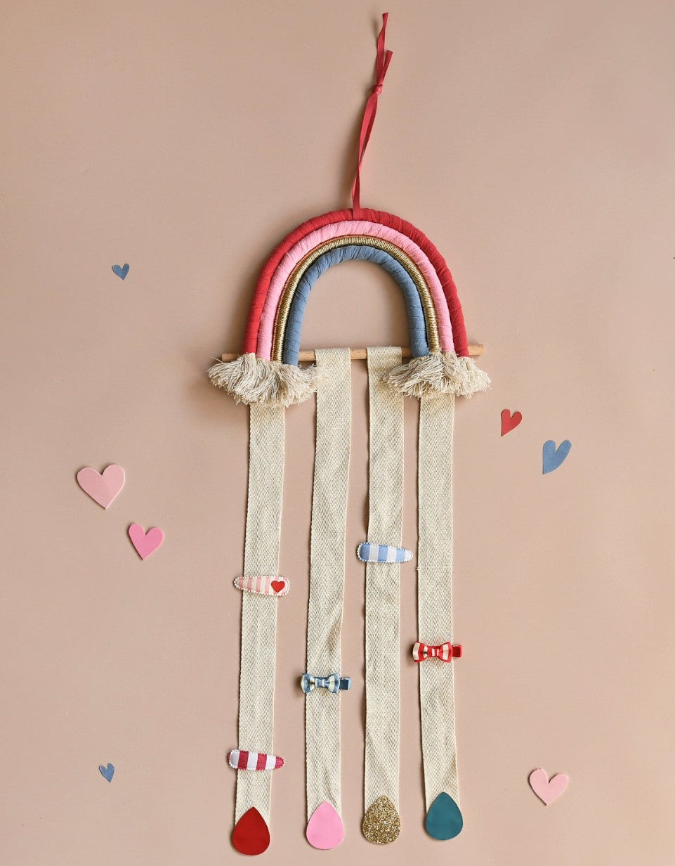Porta-clipes | Bright Rainbow Drops