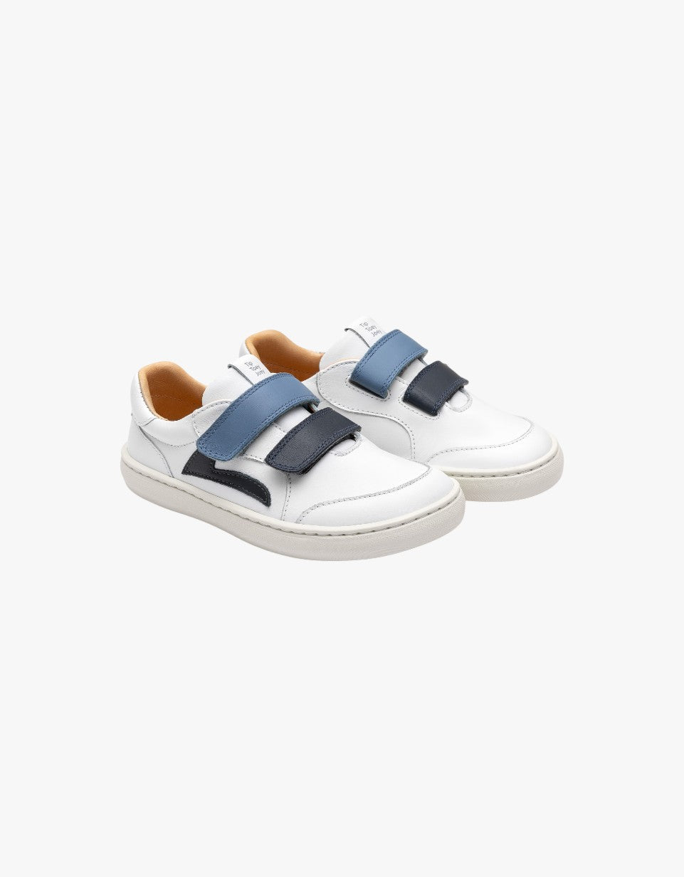 Sapatilha Landy | White/ Navy/ Ash
