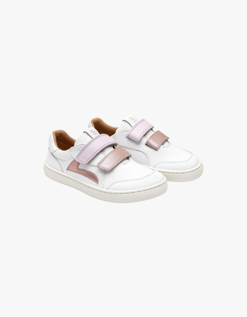 Sapatilha Landy | White/ Pink Dream/ Rose Gold