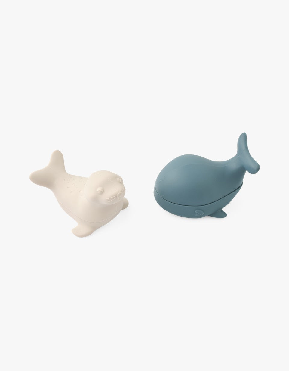 Brinquedos de banho Duncan Arctic | Whale blue / Sandy