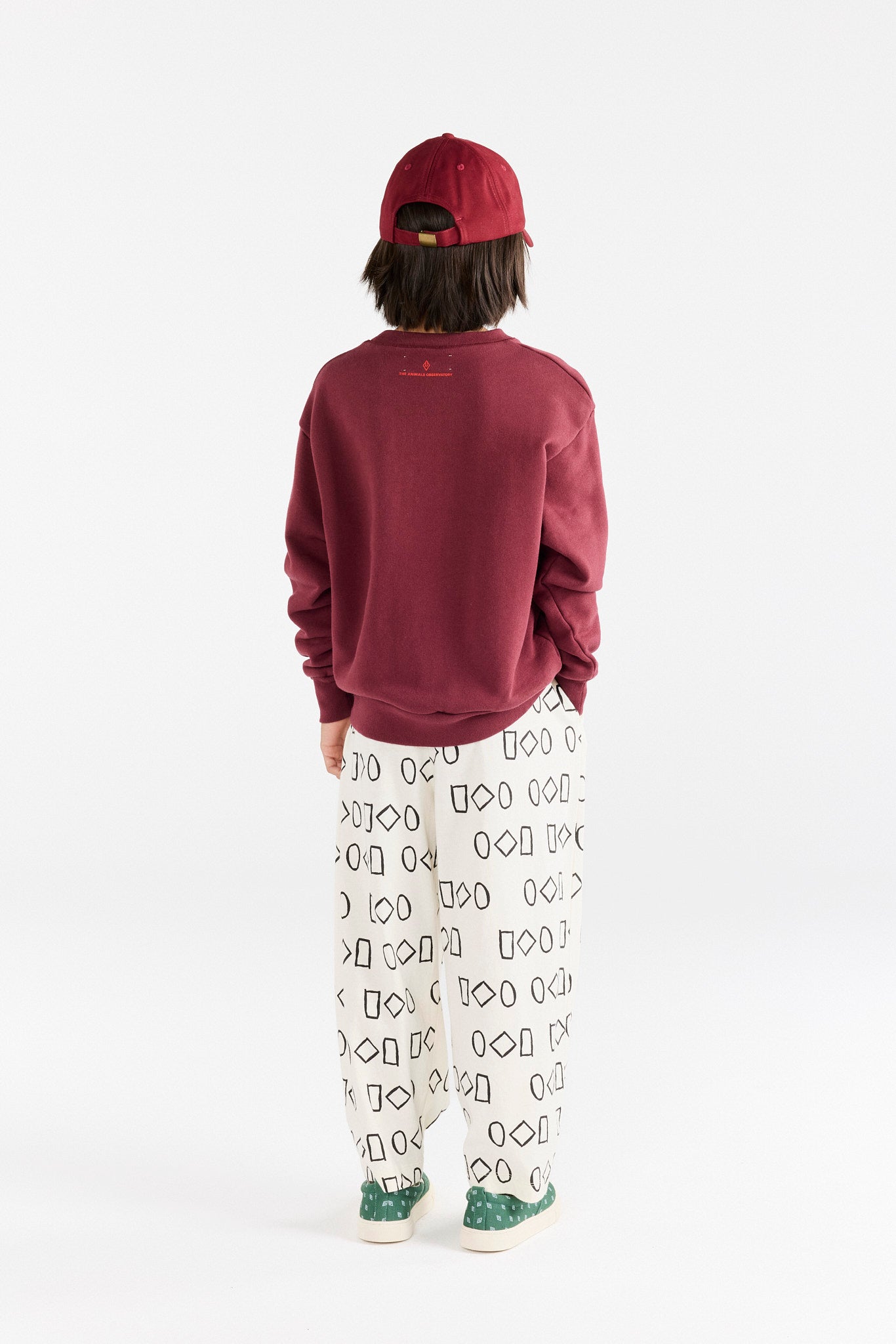 Sweatshirt Bear | Browned Garnet