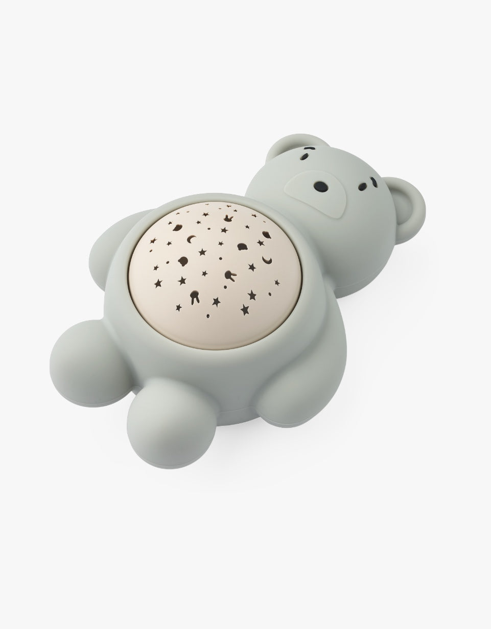 Candeeiro de Som e Projector Manuel Bear | Dove blue
