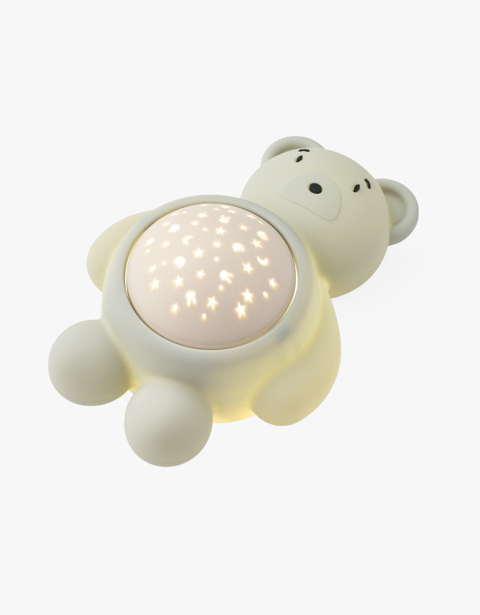 Candeeiro de Som e Projector Manuel Bear | Dove blue
