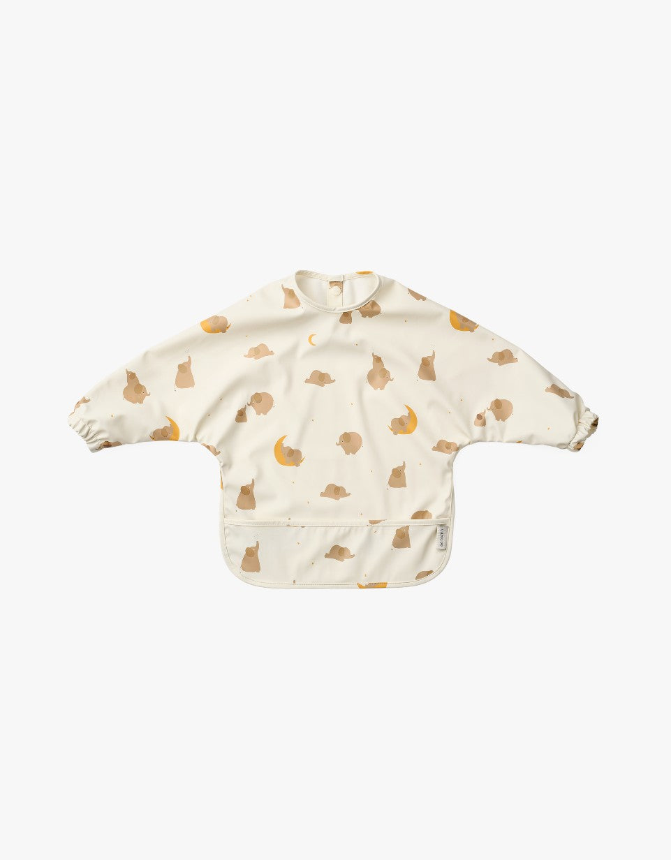Babete com manga Merle | Elephant / Creme de la creme