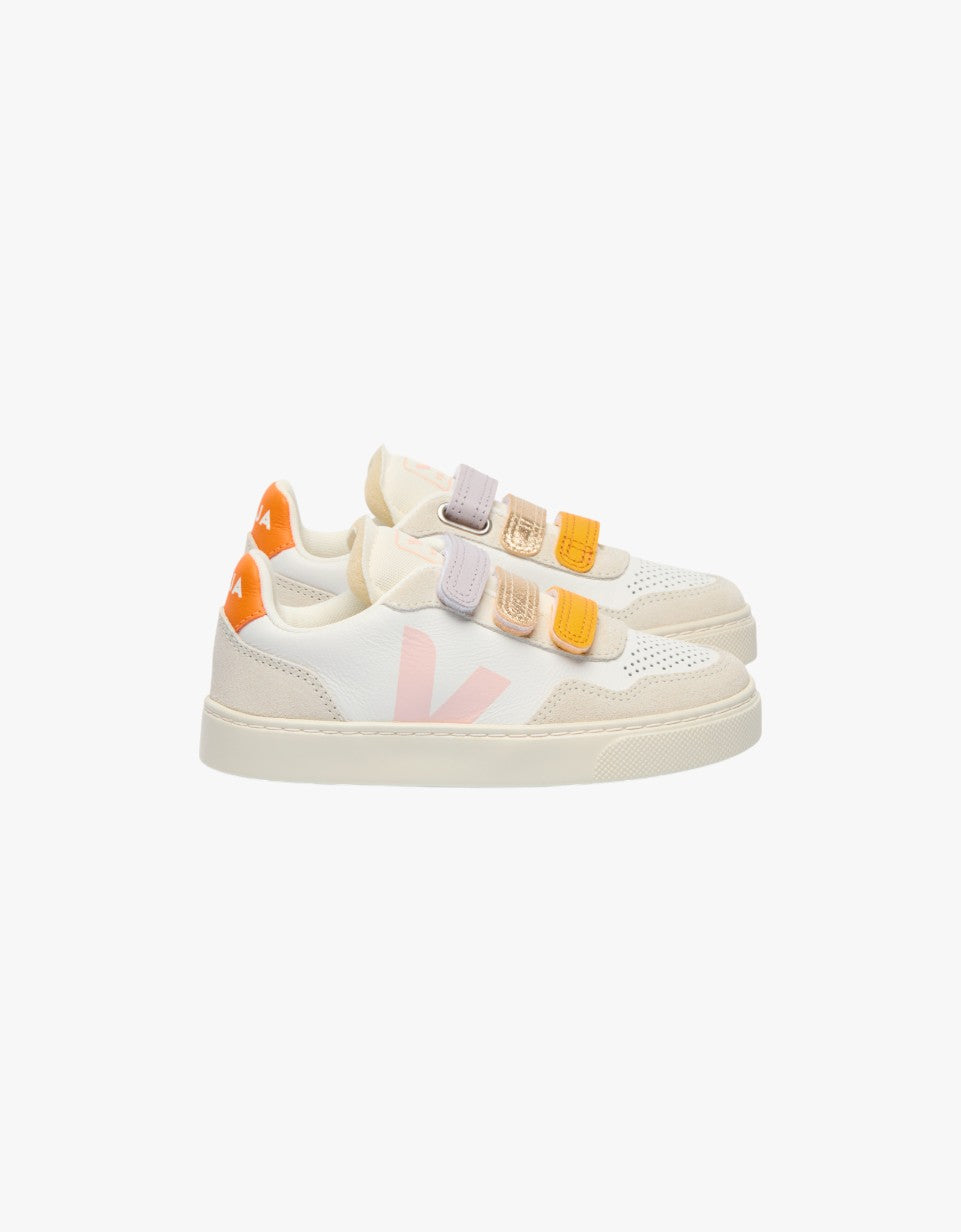 V-90 Leather Multico White Petale