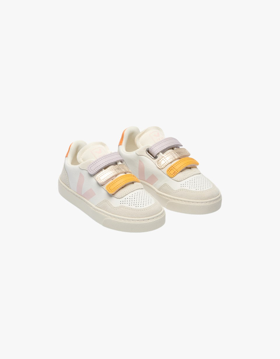 V-90 Leather Multico White Petale