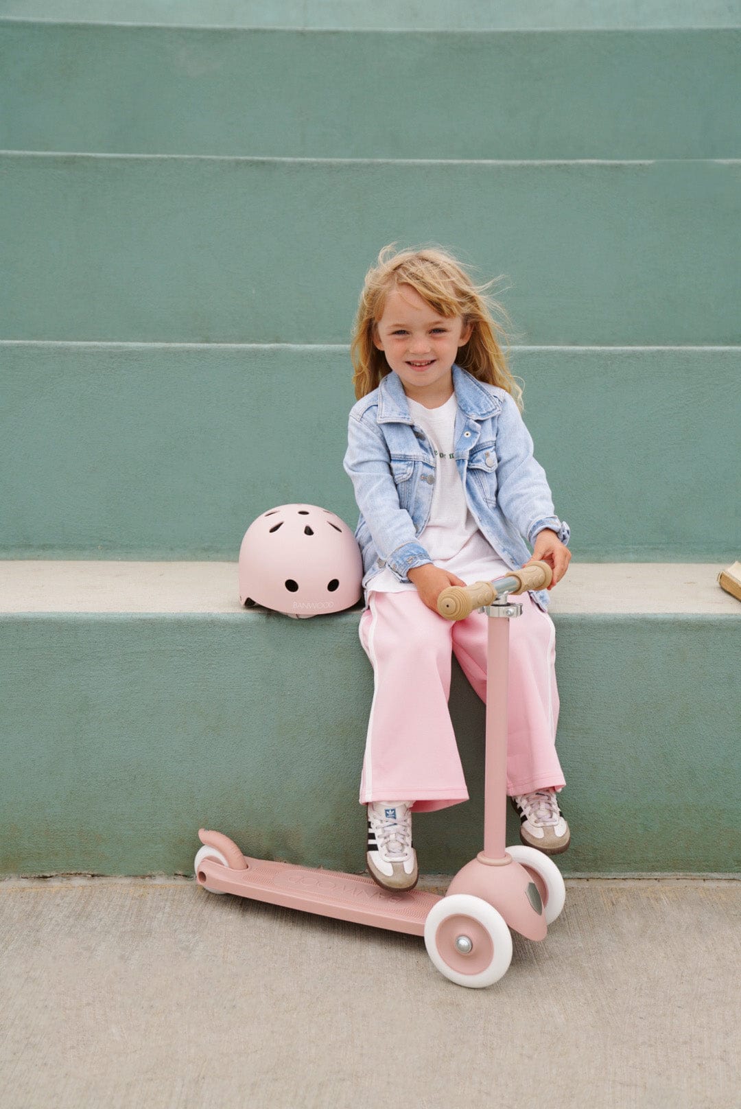 Banwood Trotinetes Trotinete Eco | Faded Pink