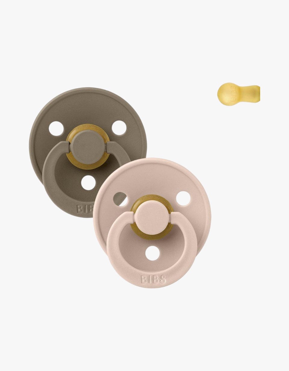 Bibs Chupetas Chupetas redondas | Dark oak-Blush