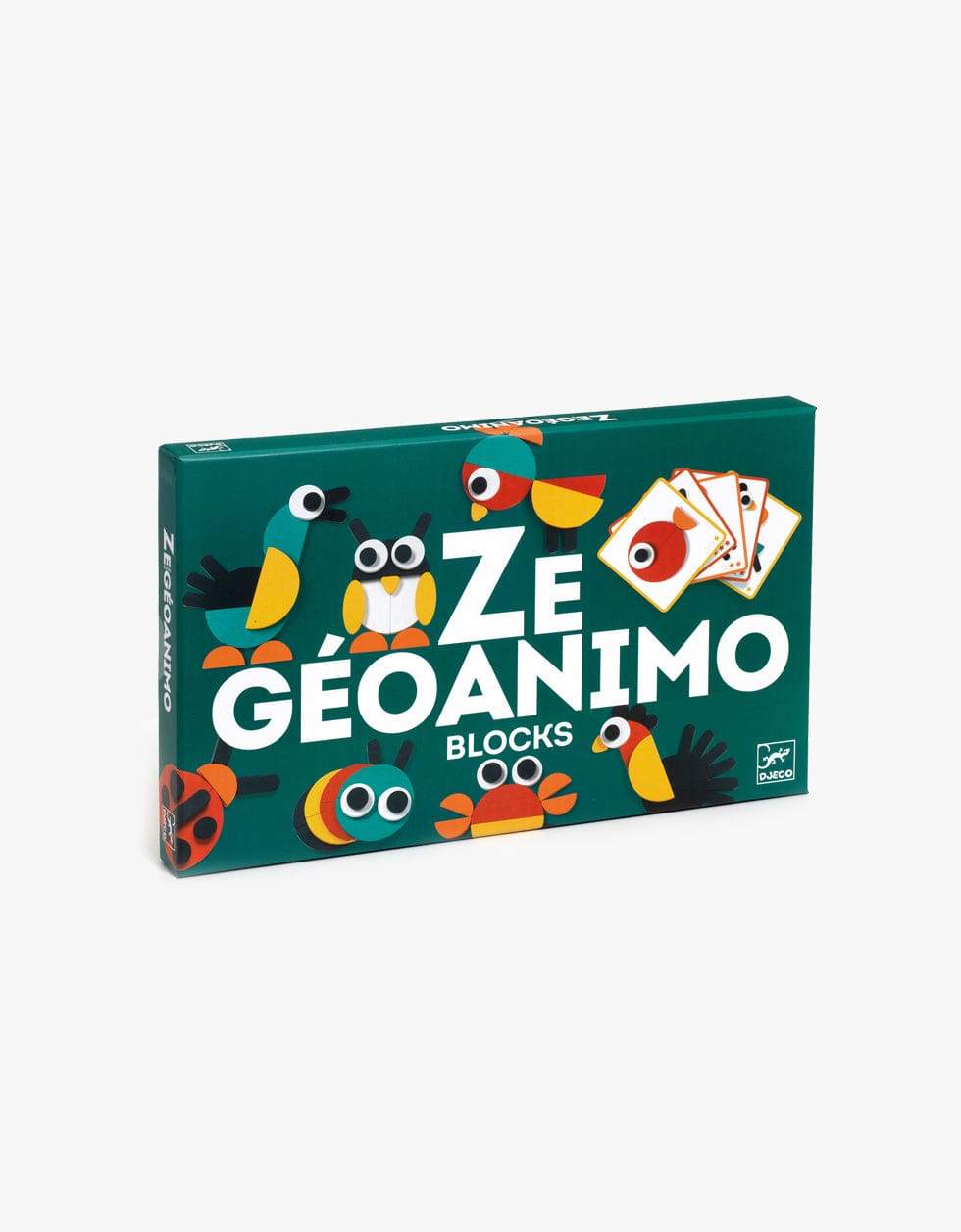 Djeco Didáticos Ze Geoanimo | Reproduz Animais c/ Peças de Madeira