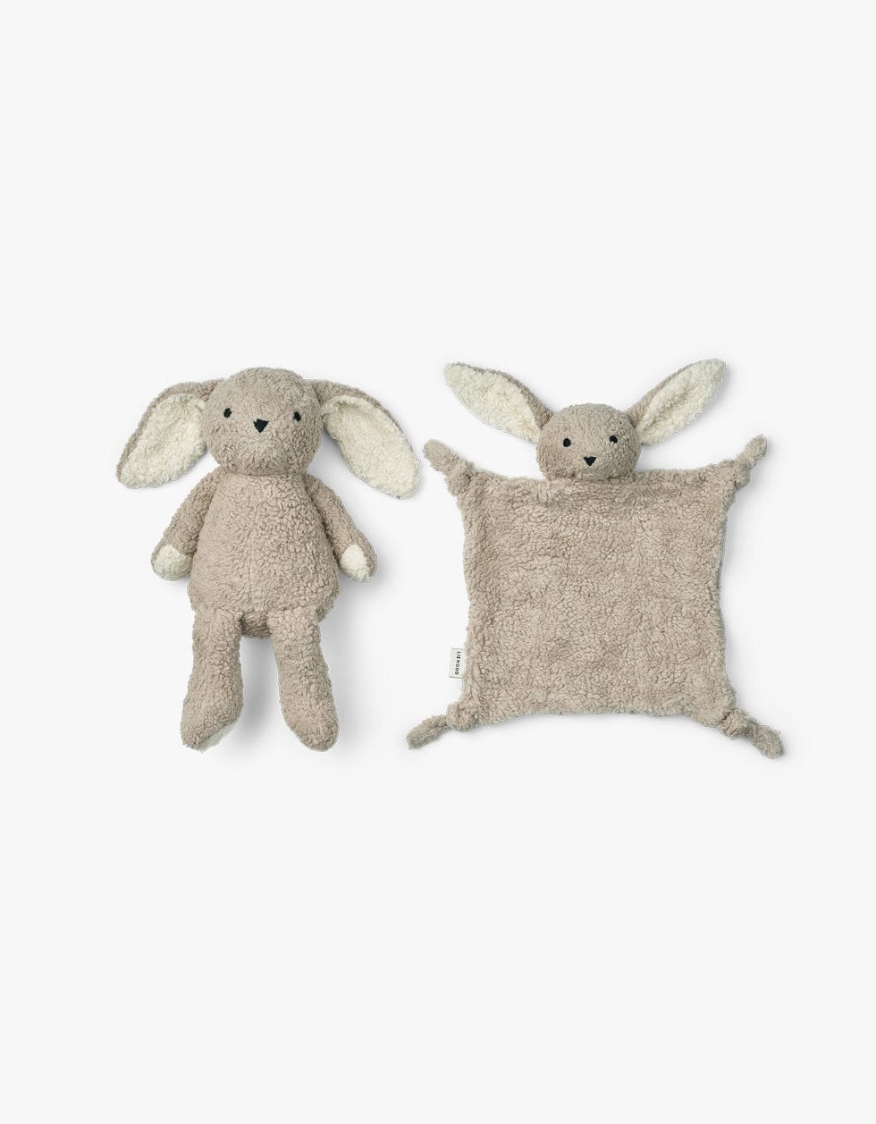Liewood Doudous Conjunto Ted | Rabbit-Pale grey