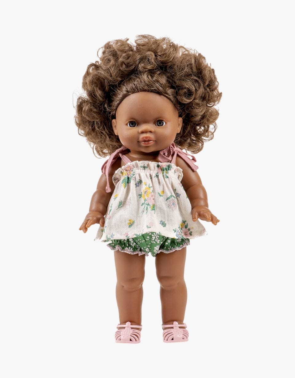 Minikane Roupa para Bonecas Conjunto Mila | Blusa Printemps e bloomer Liberty Capel
