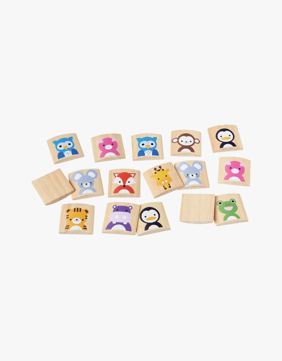 Plantoys Didáticos Jogo Memo de Animais