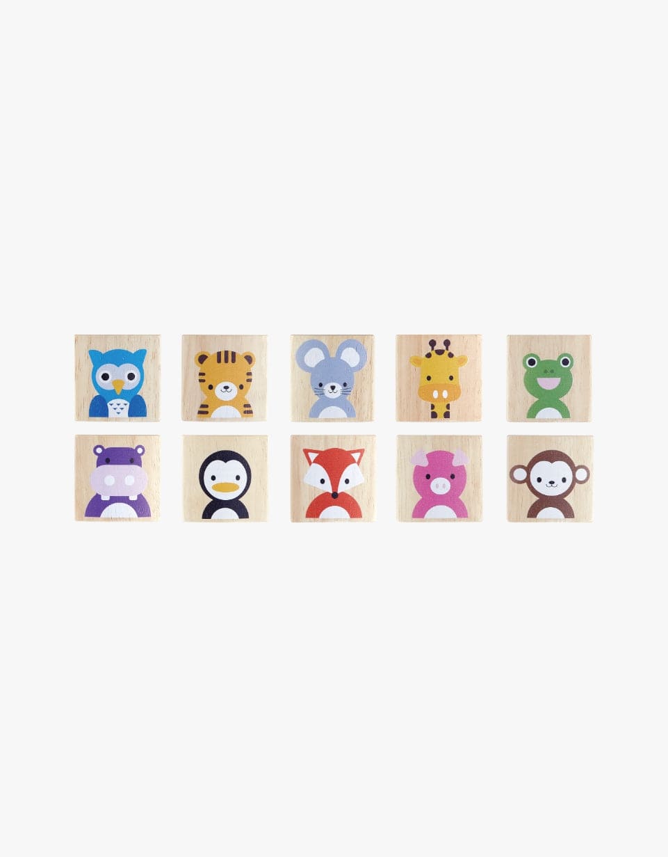 Plantoys Didáticos Jogo Memo de Animais