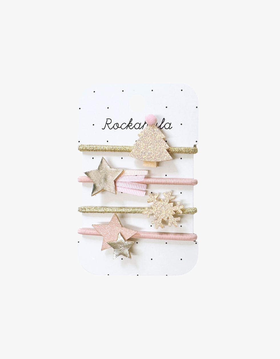 Rockahula Elásticos Elásticos de cabelo | Árvore de Natal Gelada