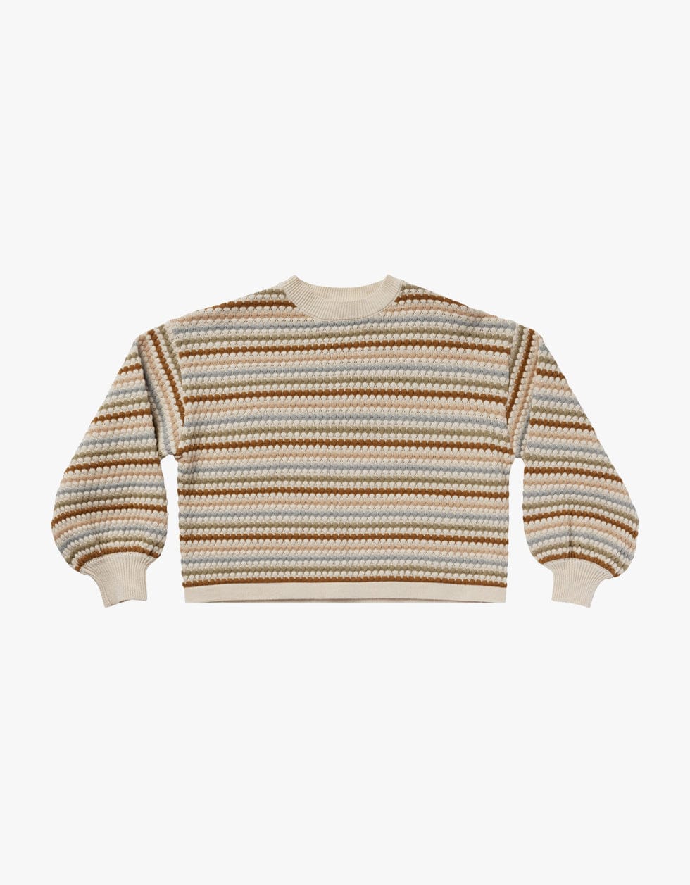 Rylee + Cru Sweatshirts Camisola de malha | Honeycomb Stripe