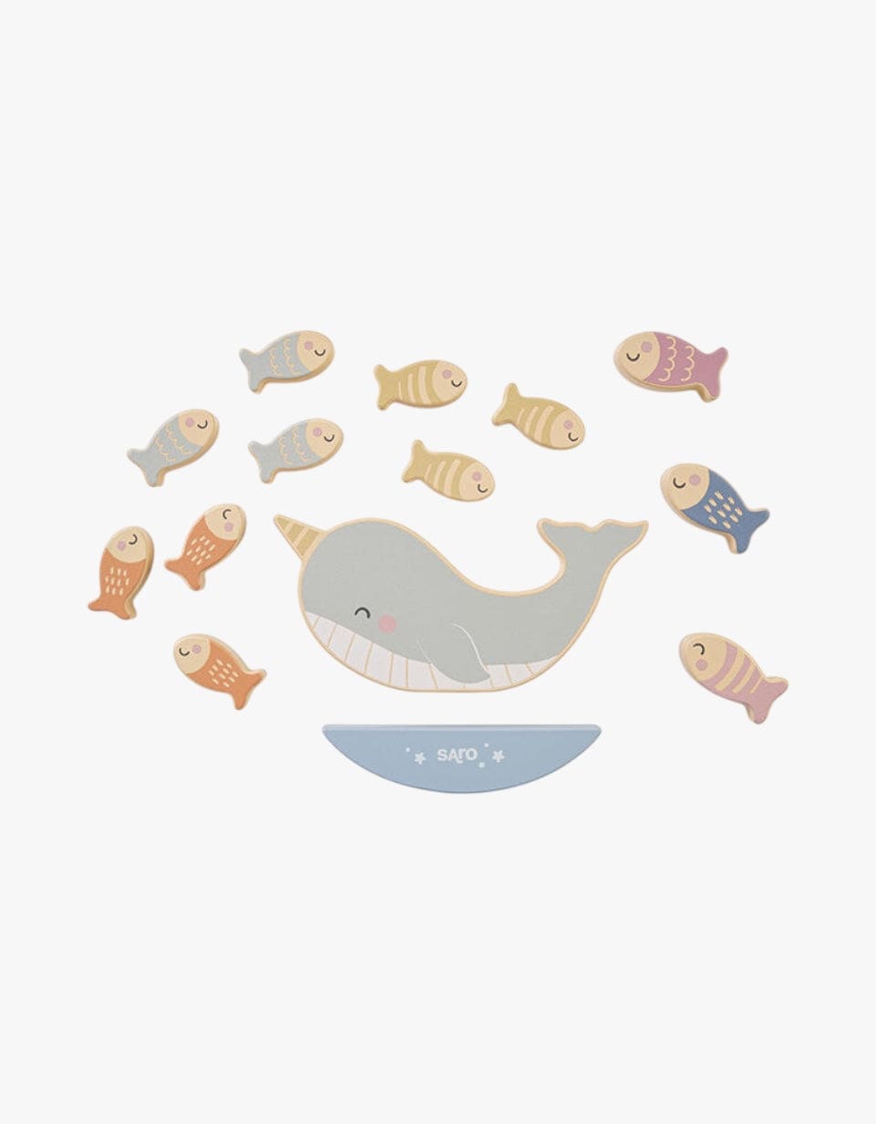 Saro Brinquedos em Madeira Jogo de Equilíbrio | Sea Life
