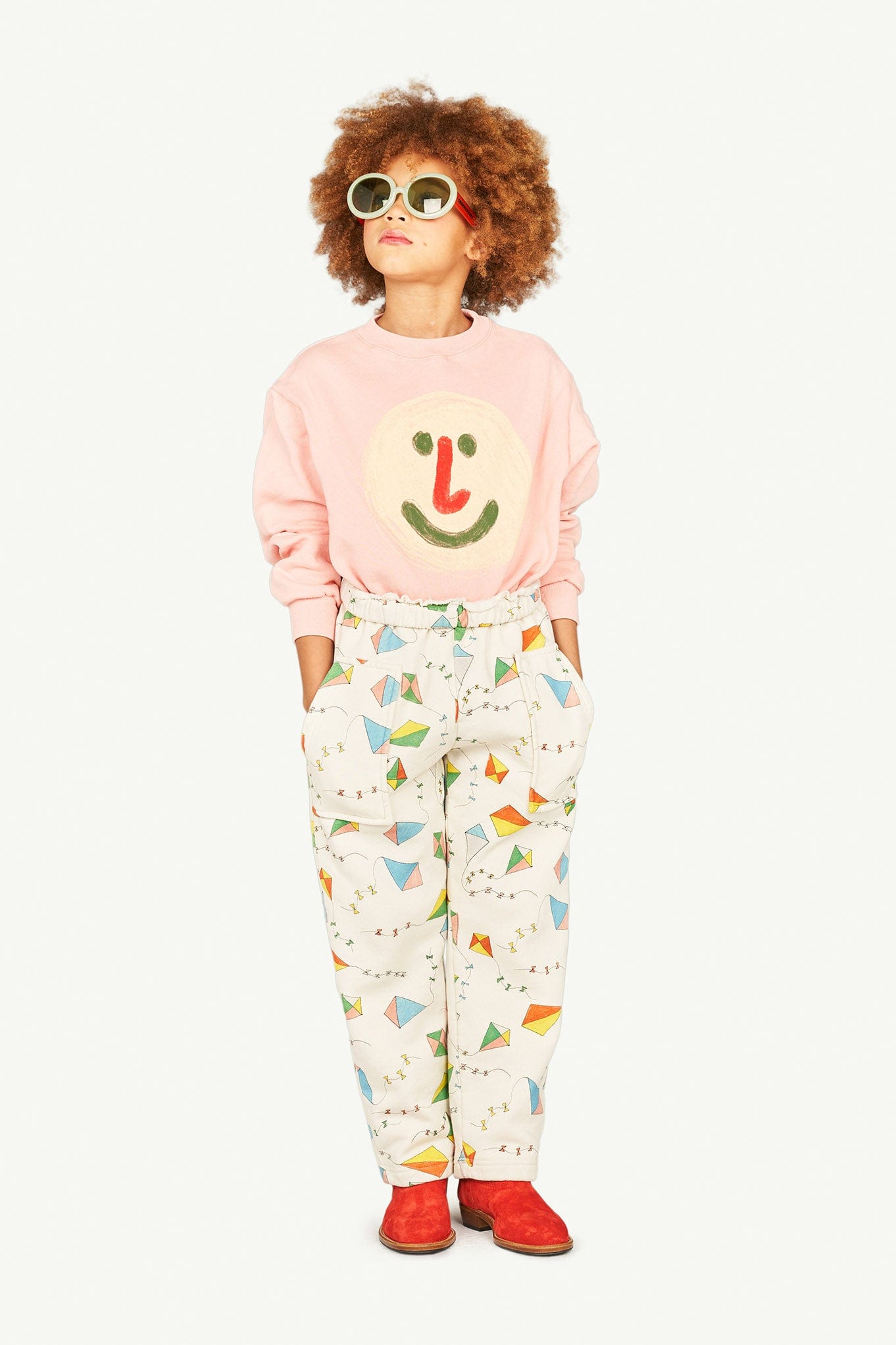 The Animals Observatory Sweatshirts Sweatshirt Bear | Pink