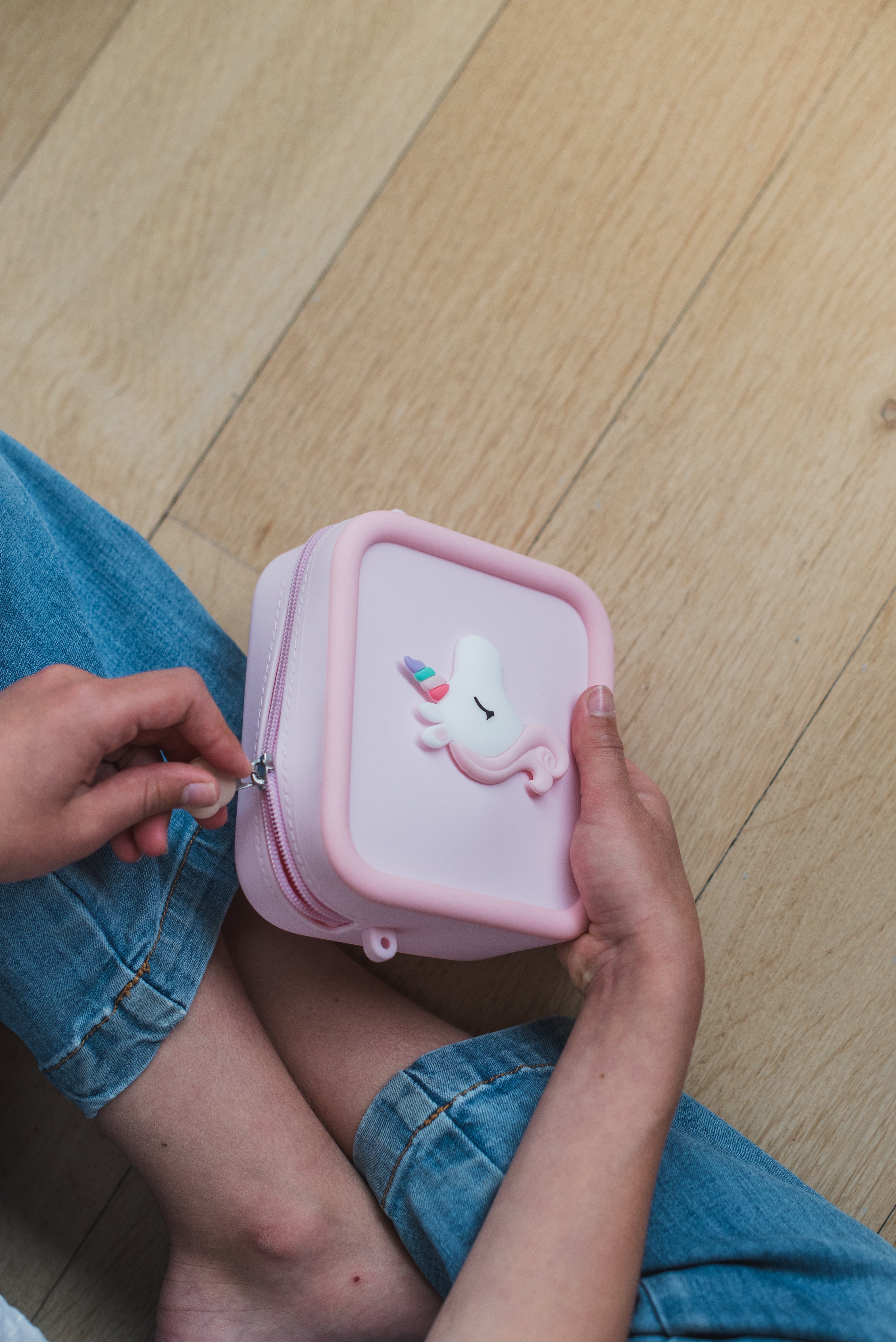 The Zoofamily Carteiras Bolsa em Silicone | Unicorn