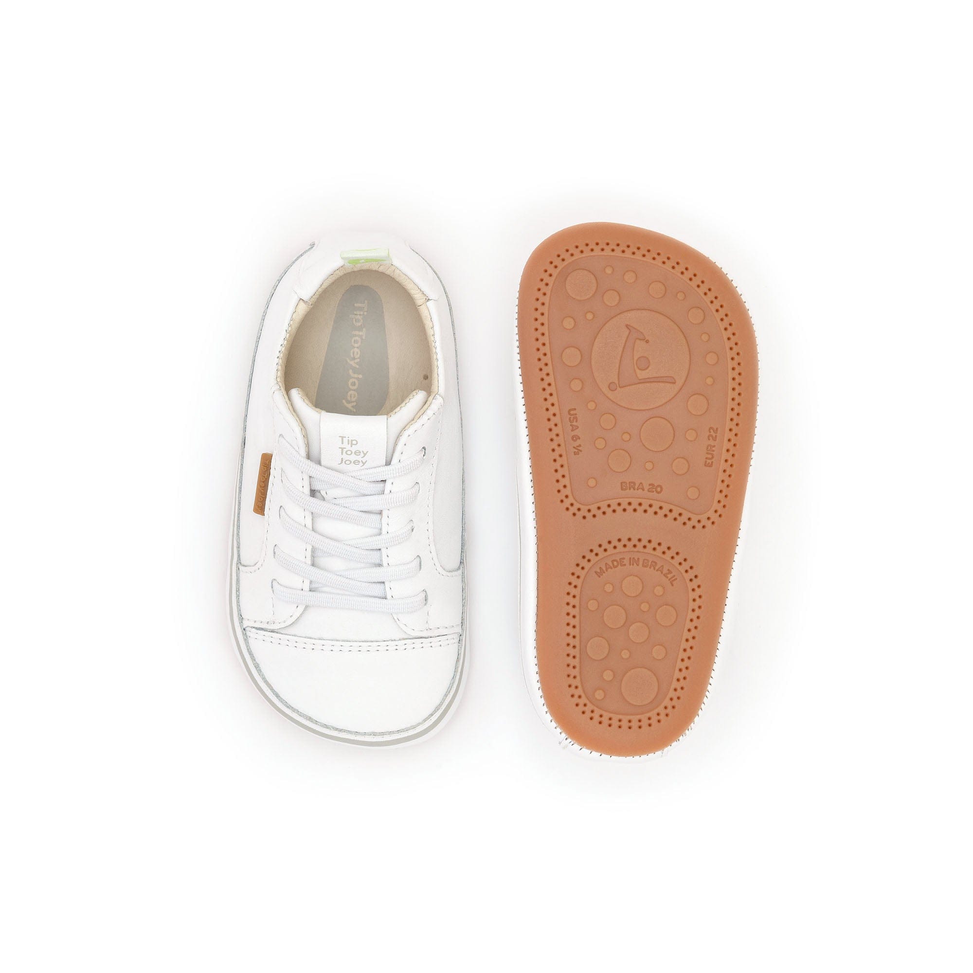 Tip Toey Joey Sapatilhas Sapatilha primeiros passos Funky | White