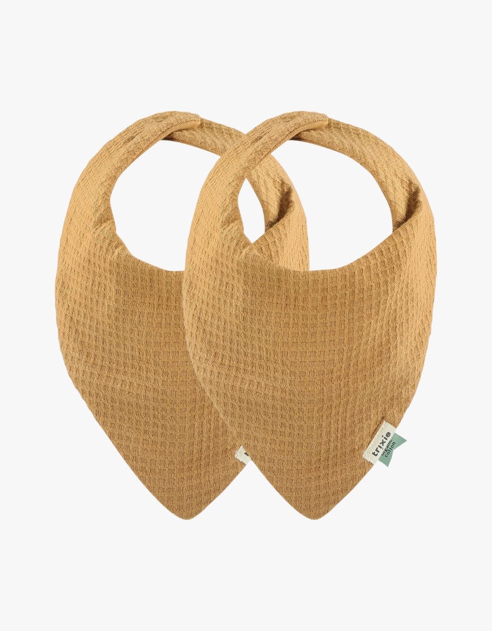 Trixie Babetes Cocoon Caramel Babete Bandana | Conjunto de 2