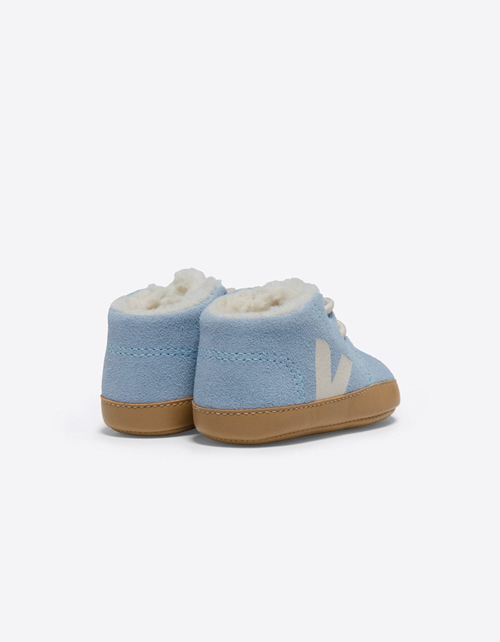 Veja Sapatilhas Baby Winter Light Suede Steel Pierre