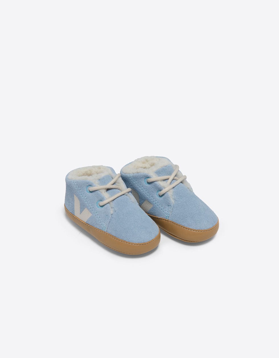 Veja Sapatilhas Baby Winter Light Suede Steel Pierre