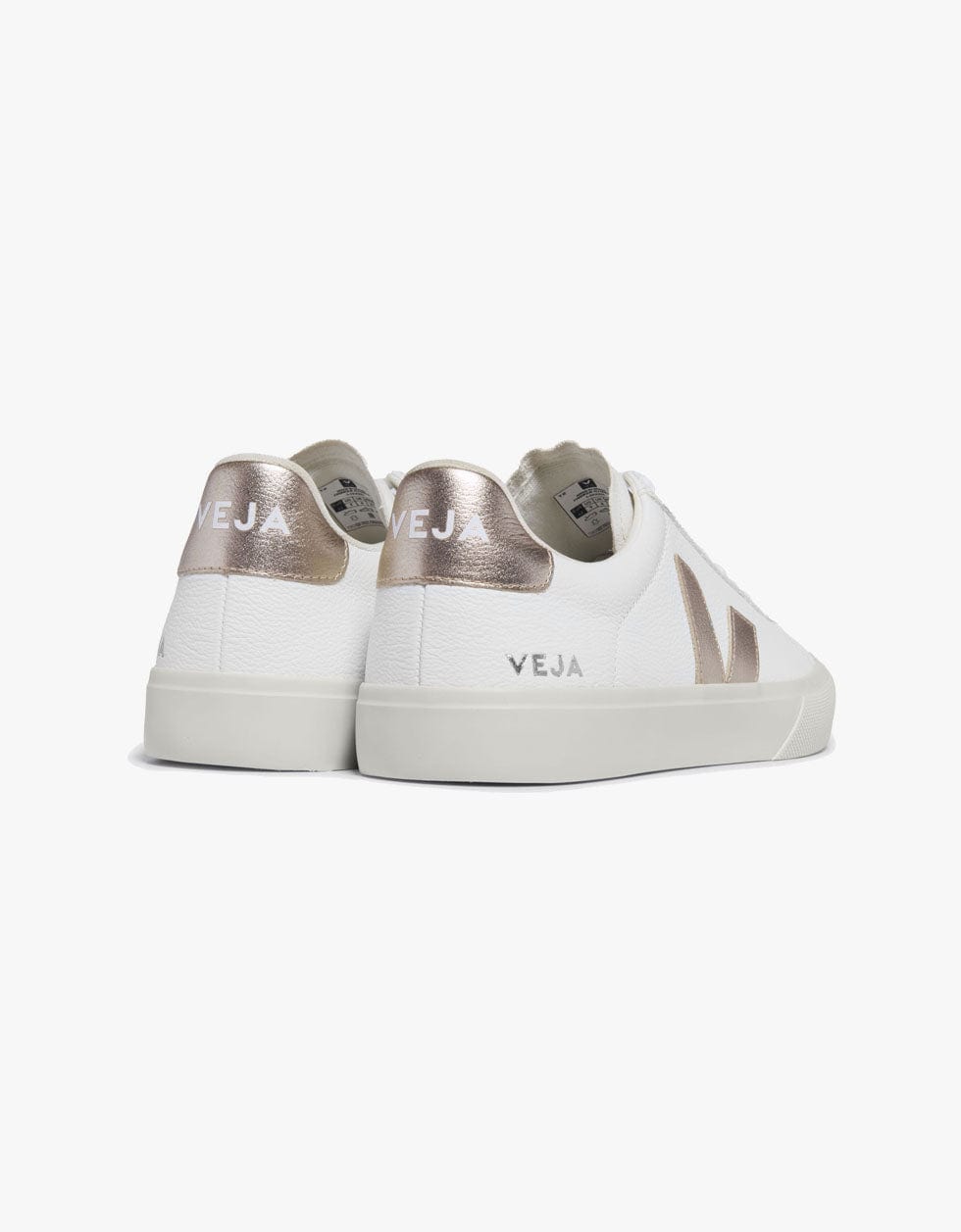 Veja Sapatilhas Campo Chromefree Leather White Platine