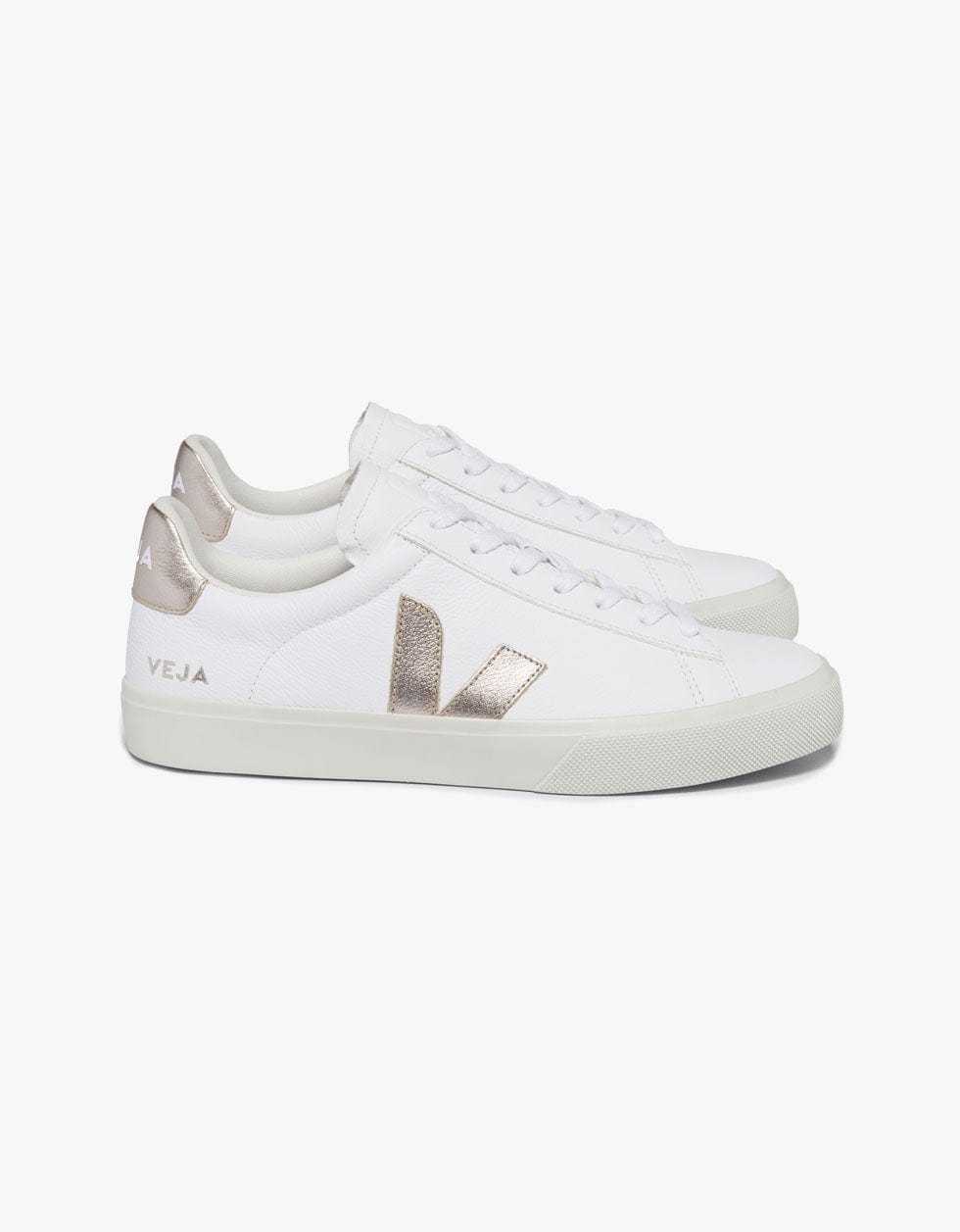 Veja Sapatilhas Campo Chromefree Leather White Platine