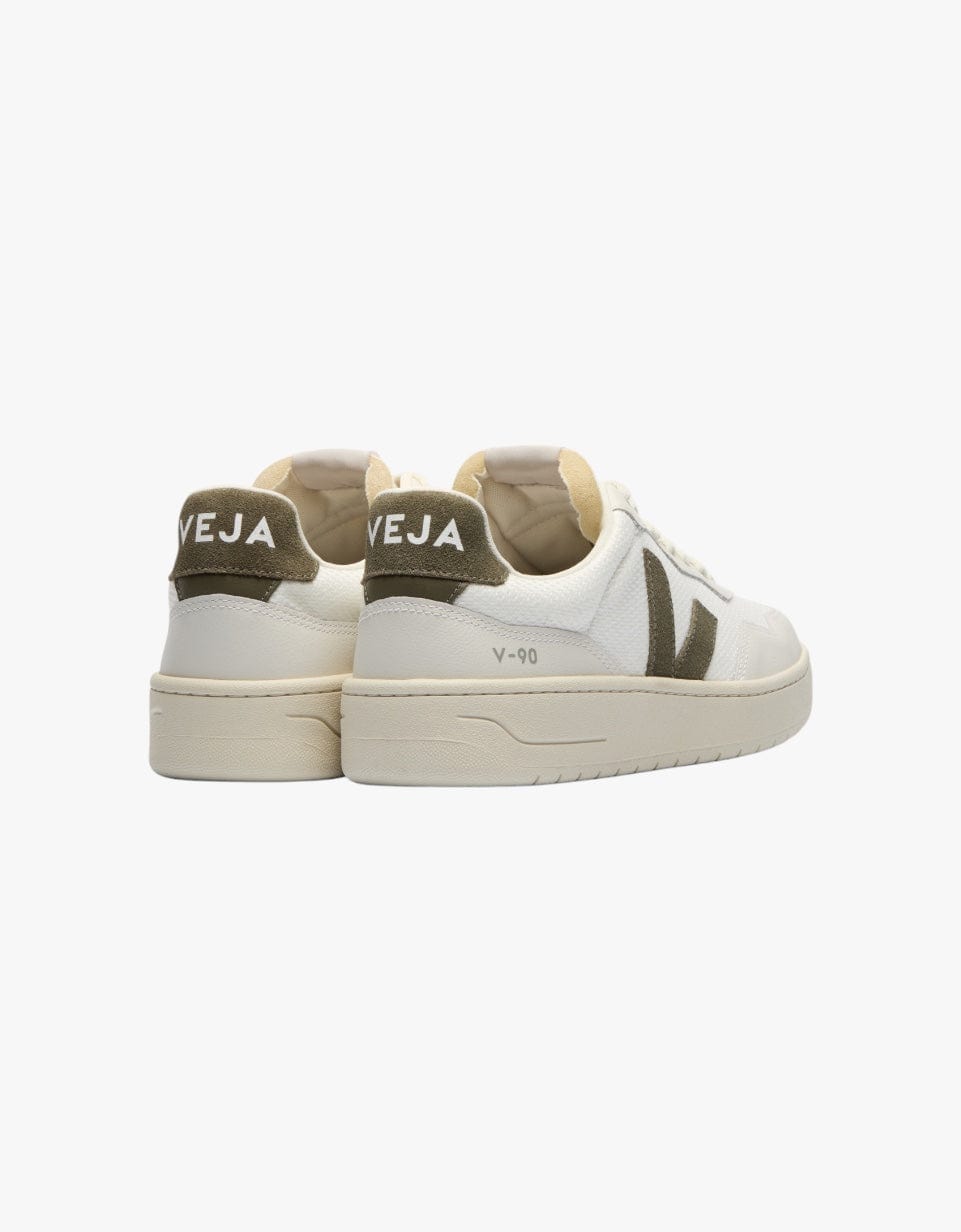 Veja Sapatilhas V-90 B-Mesh White Kaki