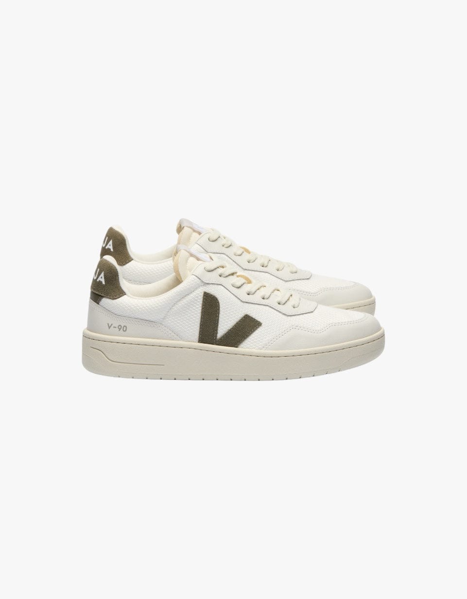 Veja Sapatilhas V-90 B-Mesh White Kaki