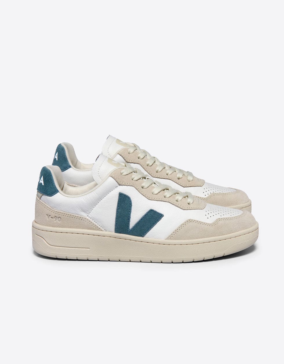 Veja Sapatilhas V-90 Leather White California
