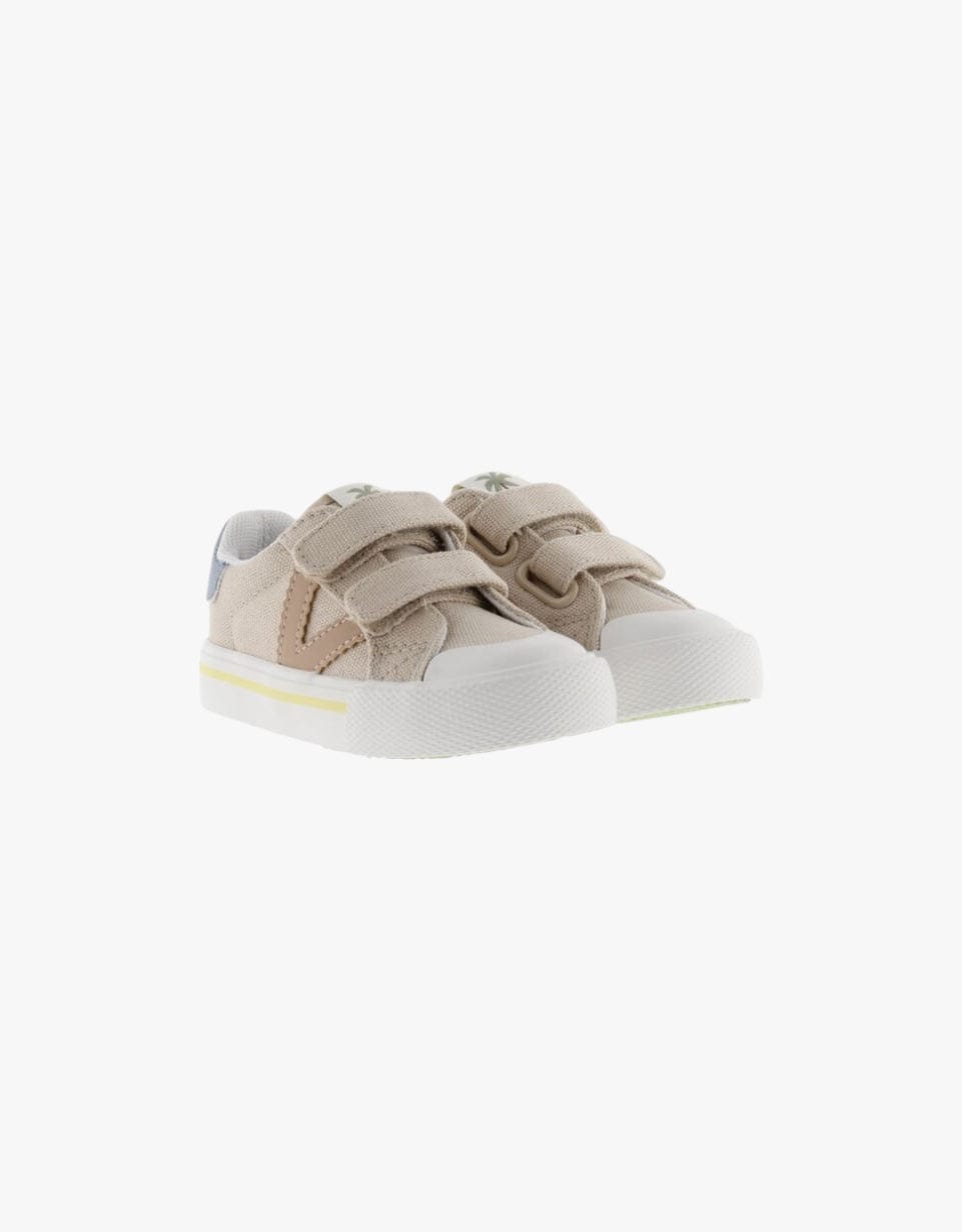 Victoria Sapatilhas com Velcro Sapatilhas desportivas lona | Beige