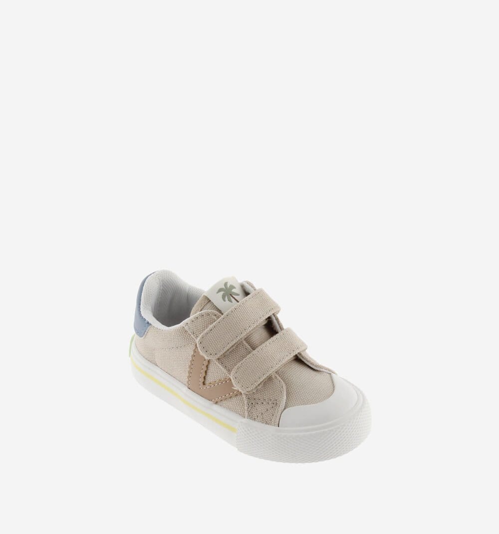 Victoria Sapatilhas com Velcro Sapatilhas desportivas lona | Beige