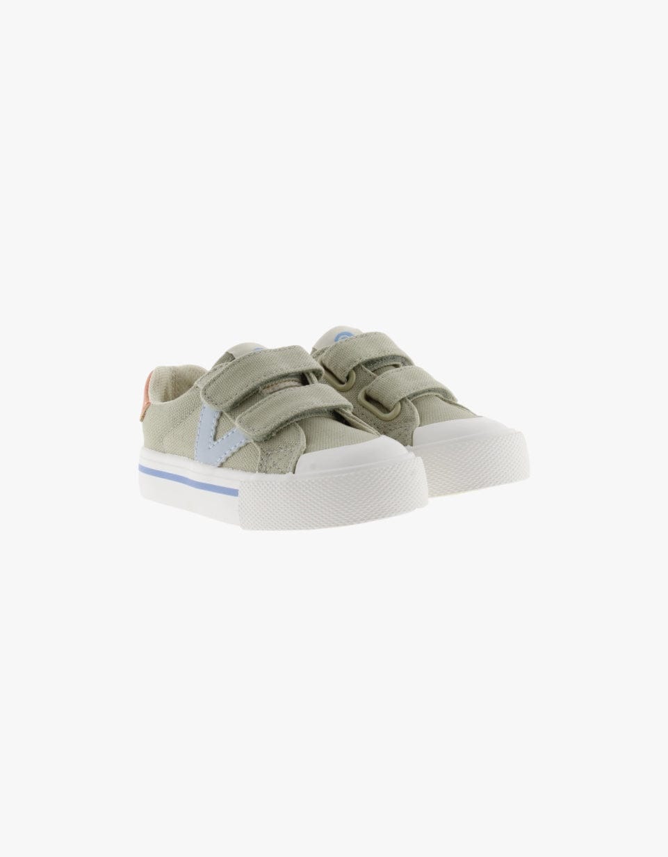 Victoria Sapatilhas com Velcro Sapatilhas desportivas lona | Kaki