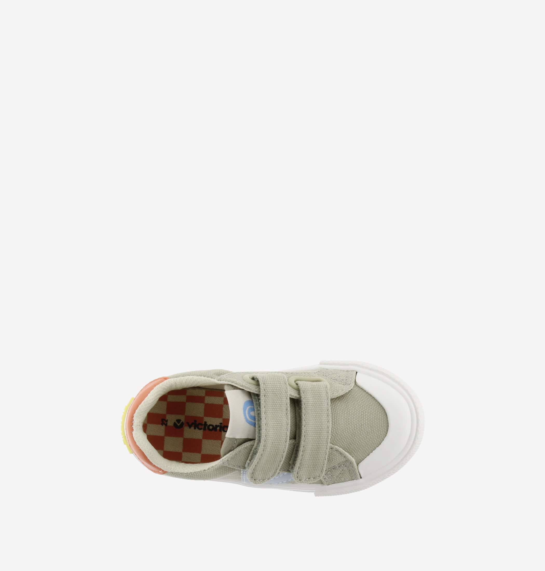 Victoria Sapatilhas com Velcro Sapatilhas desportivas lona | Kaki