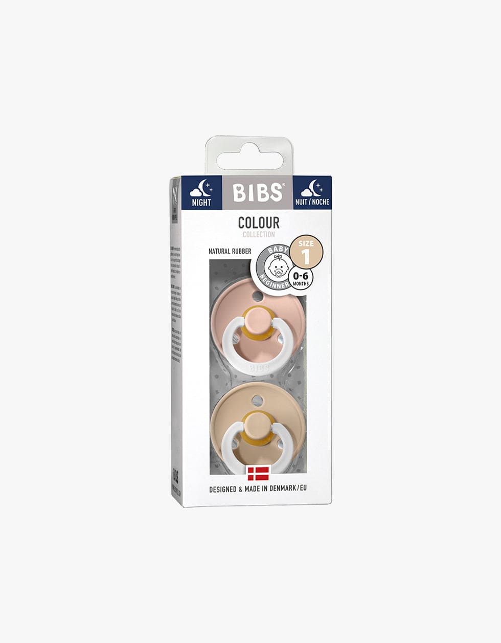 Bibs Chupetas Chupetas Noturnas | Blush-Vanilla