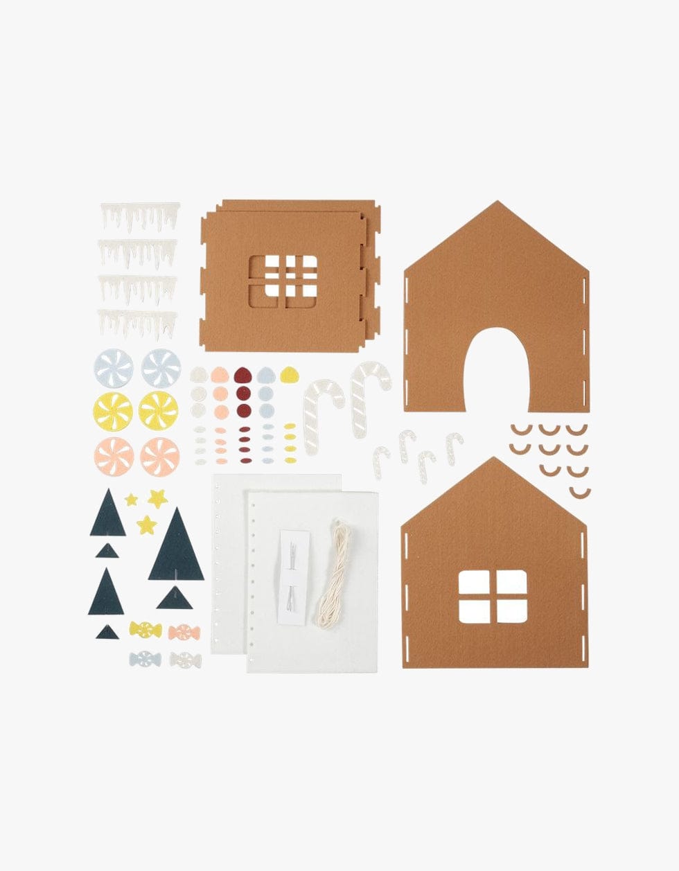Fabelab Didáticos Kit de construção | Casa de Gengibre