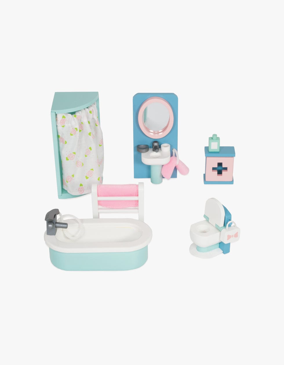 Le Toy Van Brinquedos em Madeira Casa de banho para casa de bonecas | Coleção Daisylane