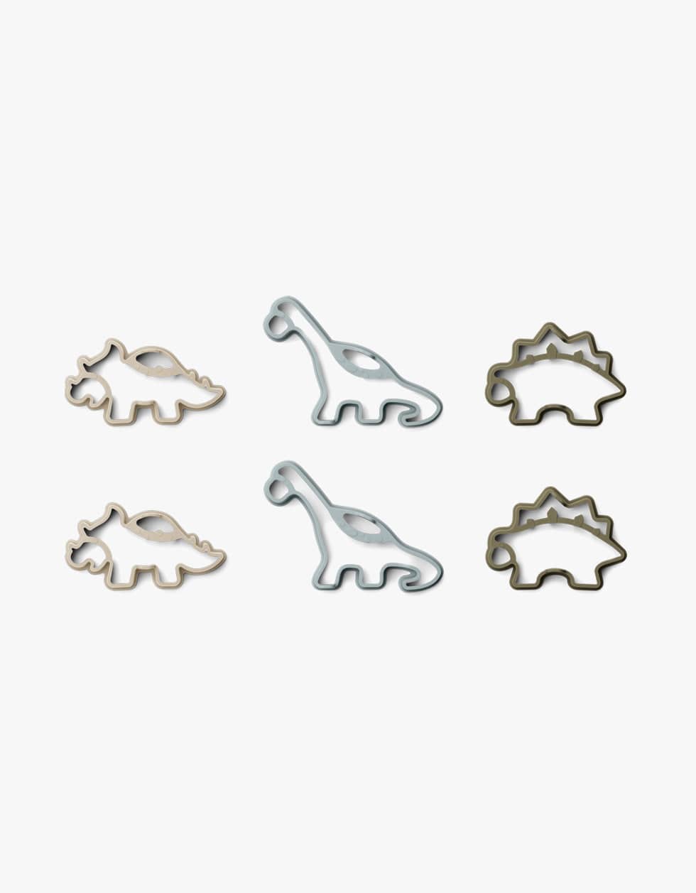 Liewood Formas Conjunto de formas para panquecas Karina | Dino khaki Multi Mix