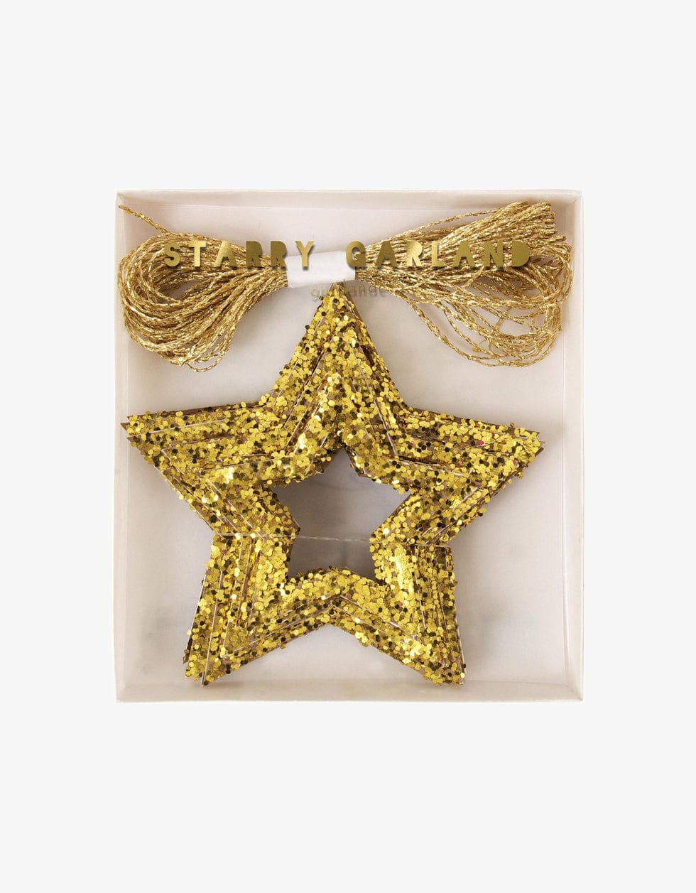 Meri Meri Grinaldas de festa Grinalda de Natal | Gold Star