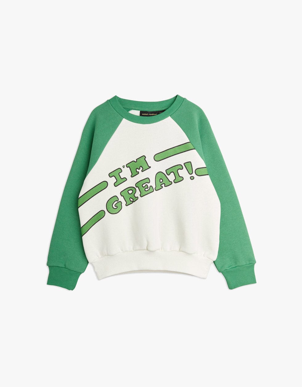 Mini Rodini Sweatshirts 92/98 Sweatshirt | I am great