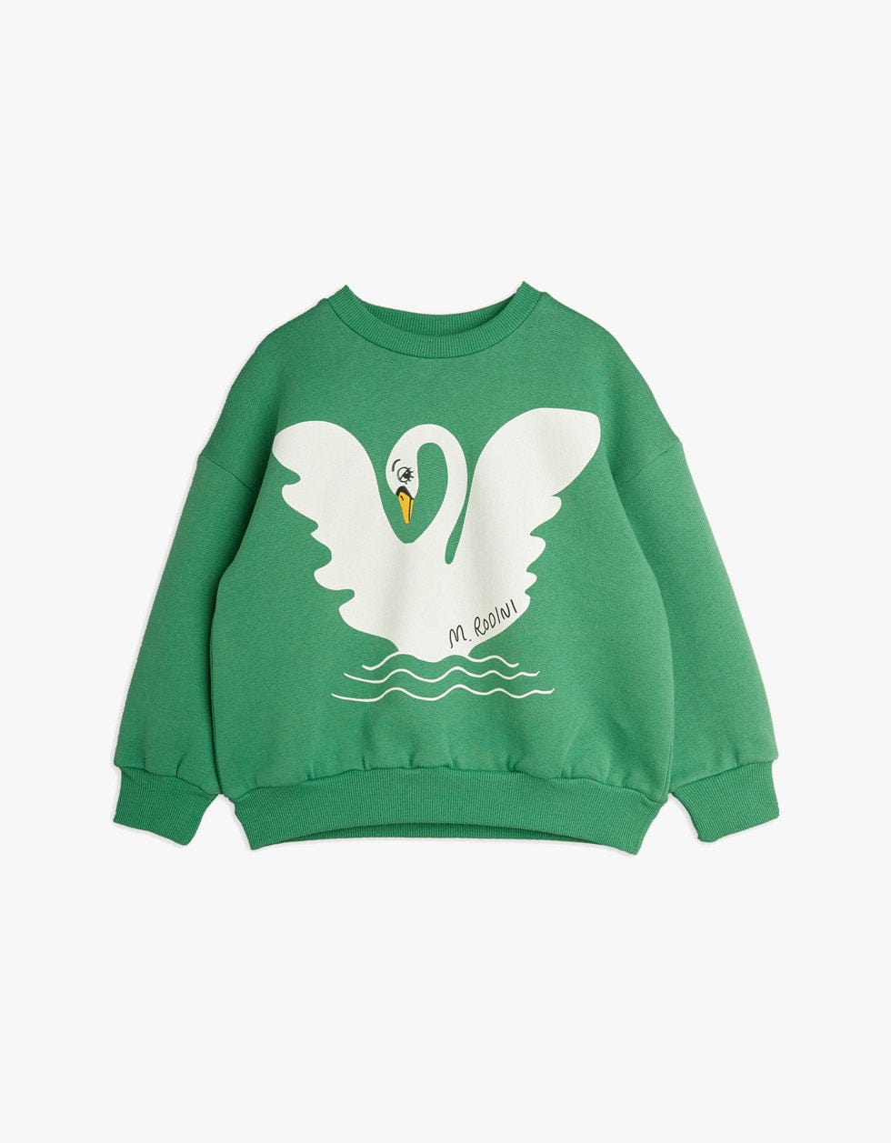 Mini Rodini Sweatshirts Sweatshirt | Swan green