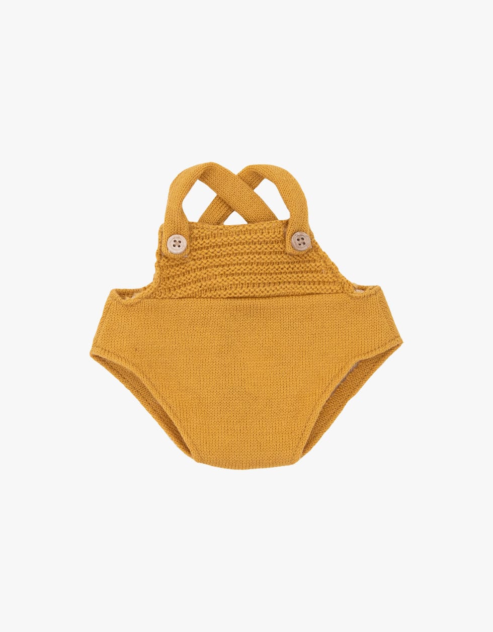 Olli Ella Roupa para Bonecas Macacão para boneca Dinkum | Mostarda