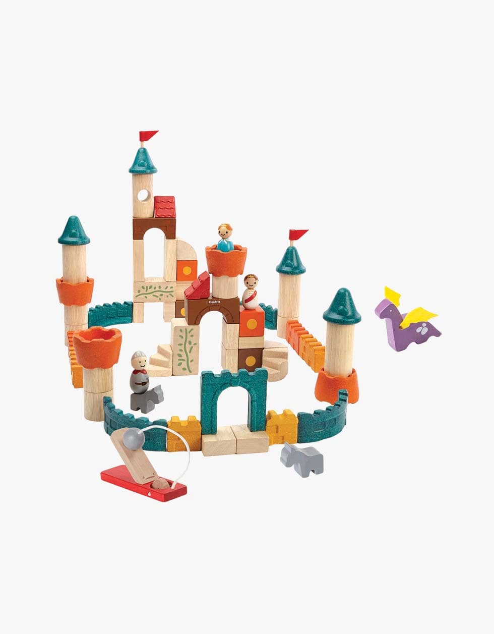 Plantoys Brinquedos em Madeira Blocos para construção | Fantasy