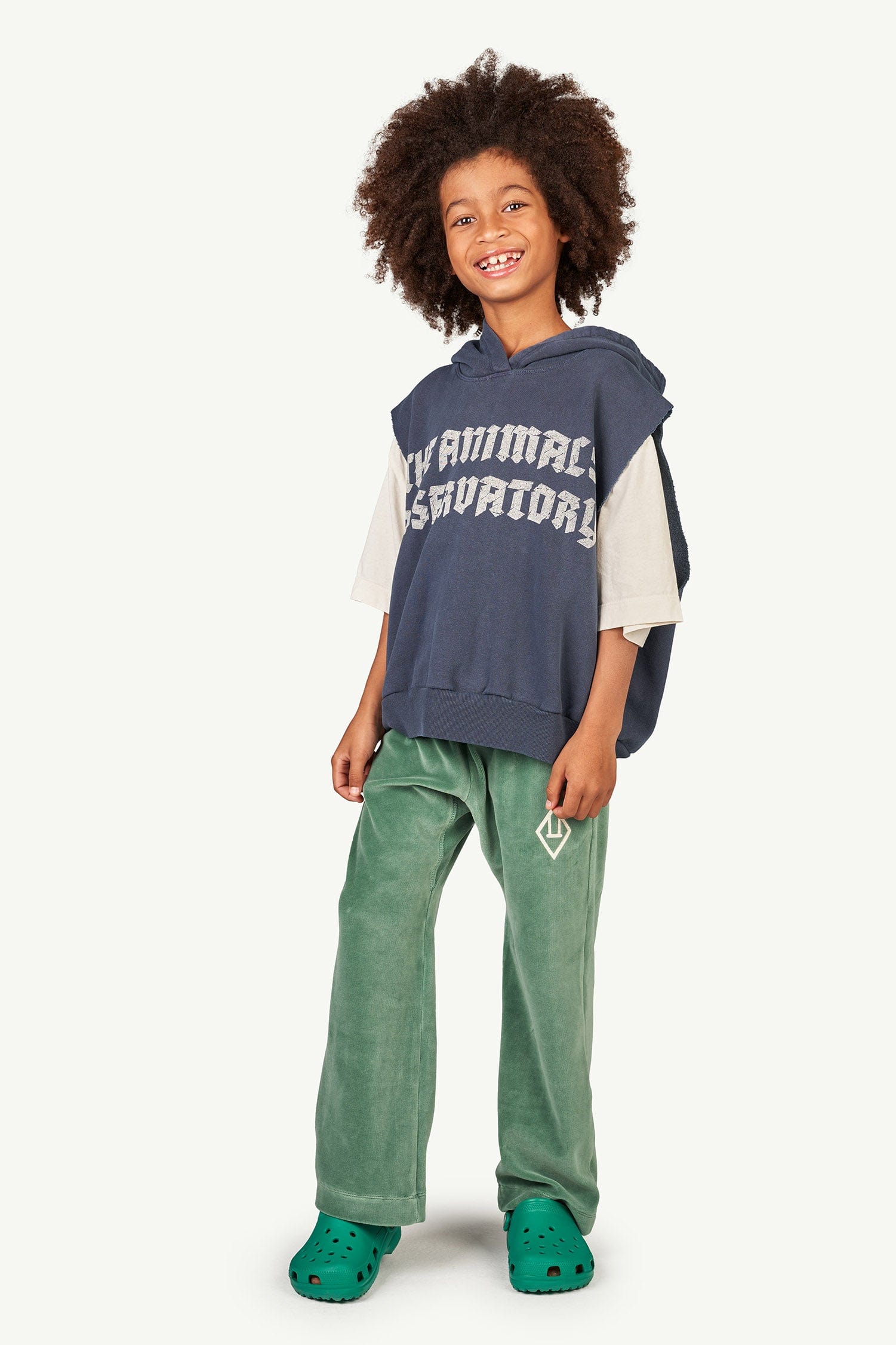 The Animals Observatory Coletes Sweatshirt Whale | Deep Blue_The Animals Observatory