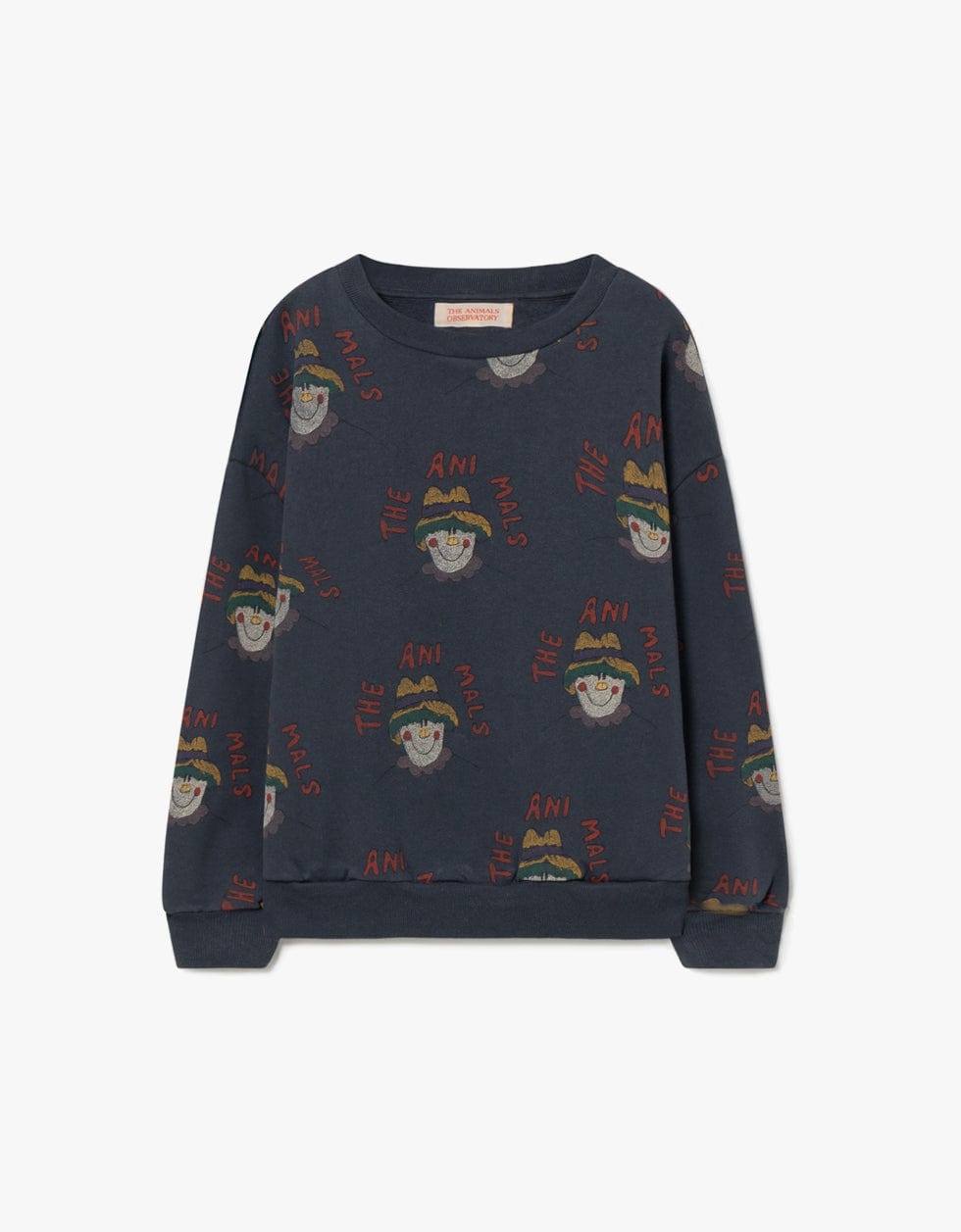 The Animals Observatory Sweatshirts Sweatshirt Bear | Deep Blue_Faces The Animals