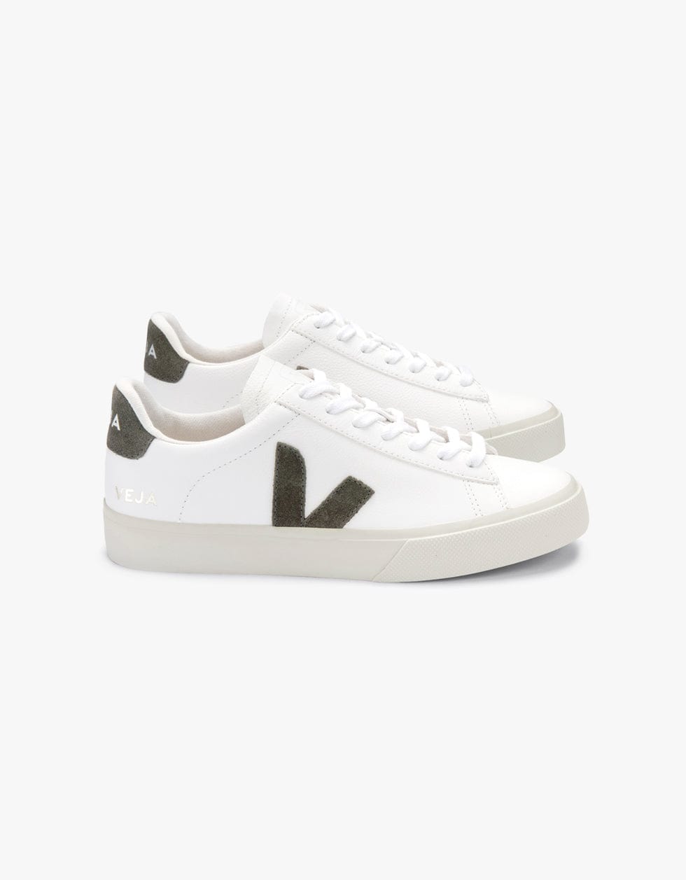 Veja Sapatilhas Campo Chromefree White Kaki